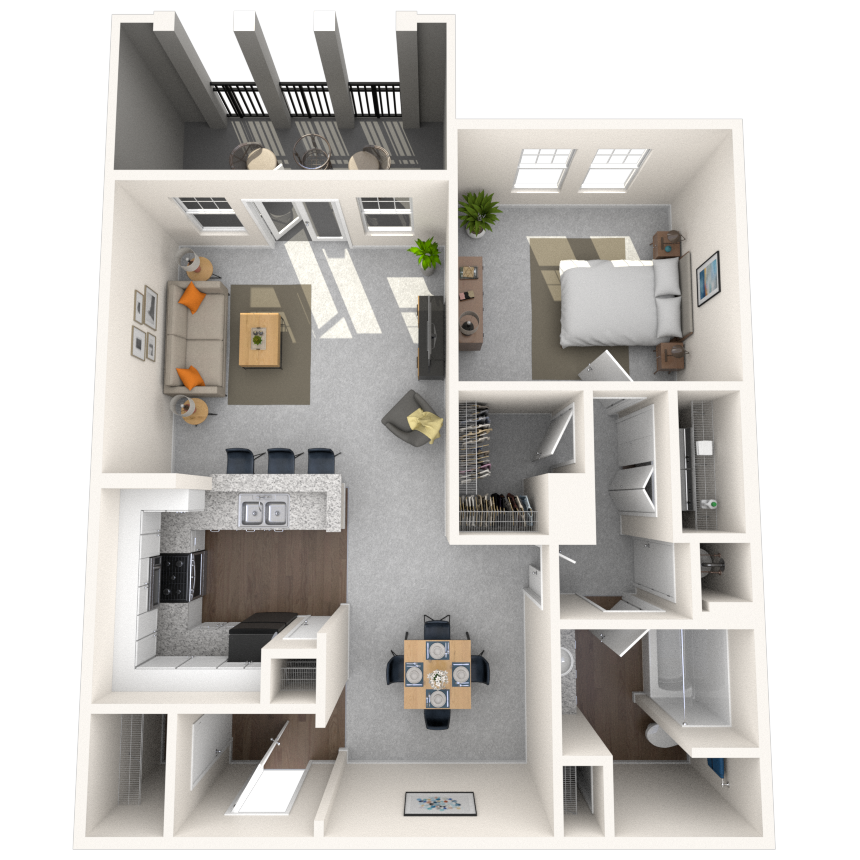 Floorplan image of unit 333