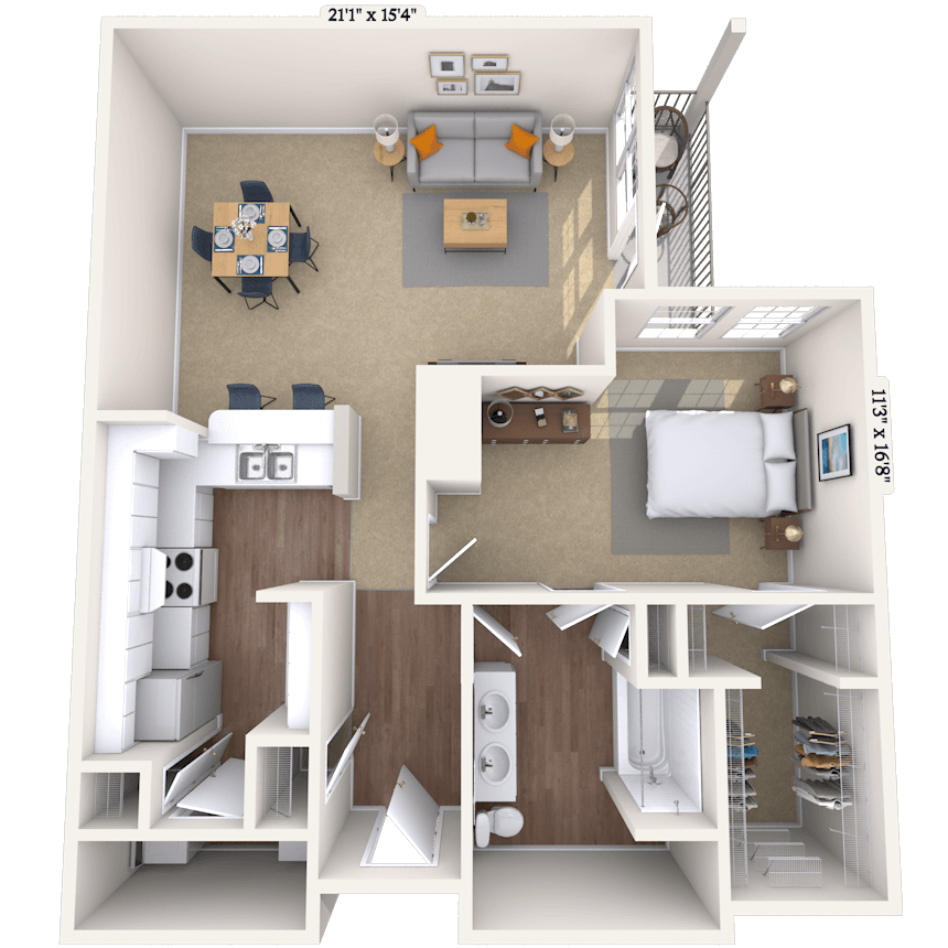 Floorplan image of unit 902
