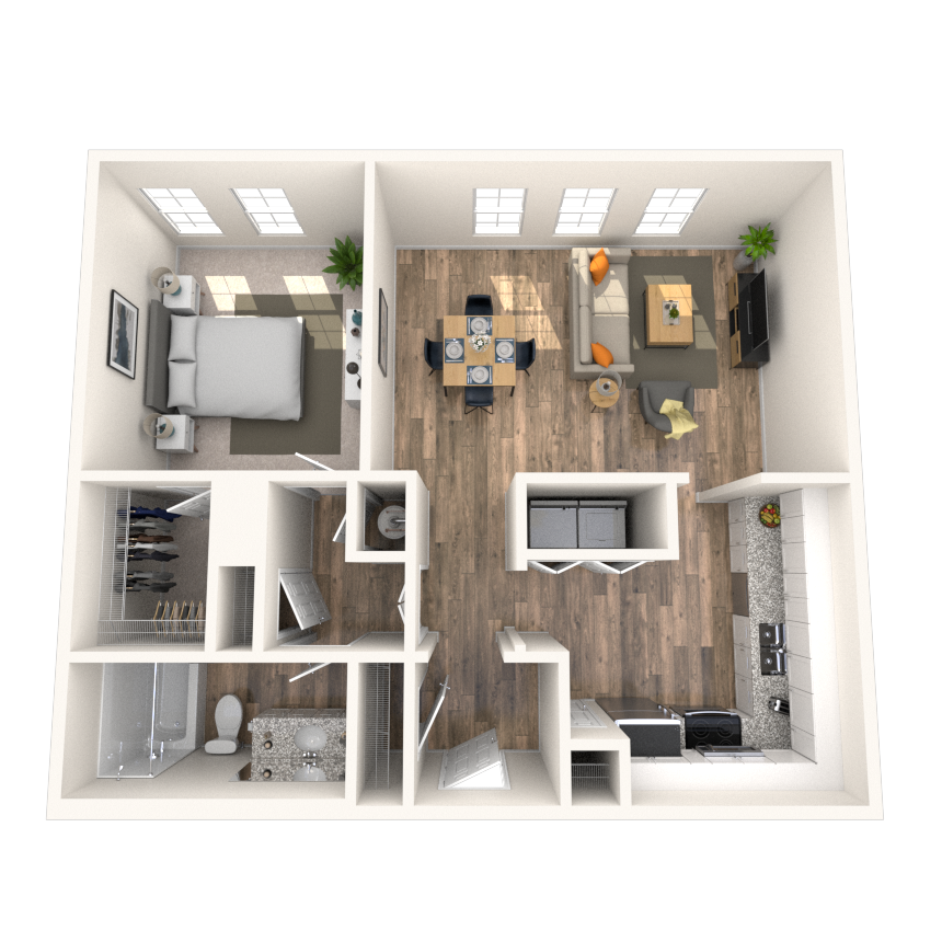 1 Bedroom Apartment – 4403 Northside Pkwy. #354, Atlanta, GA 30327