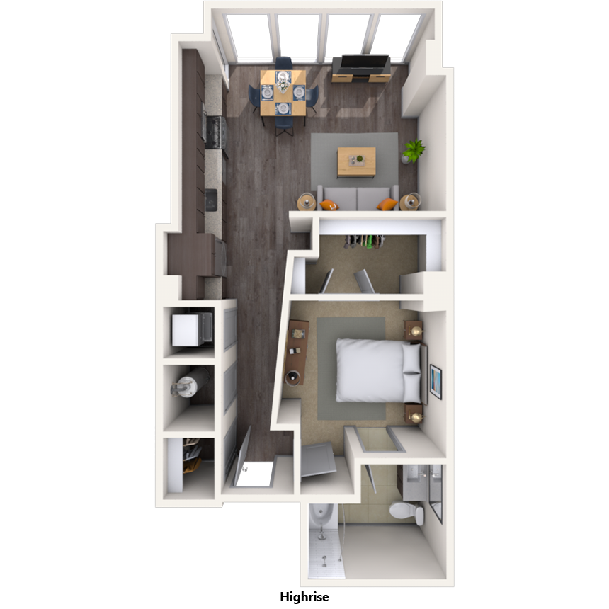Floorplan image of unit 1902