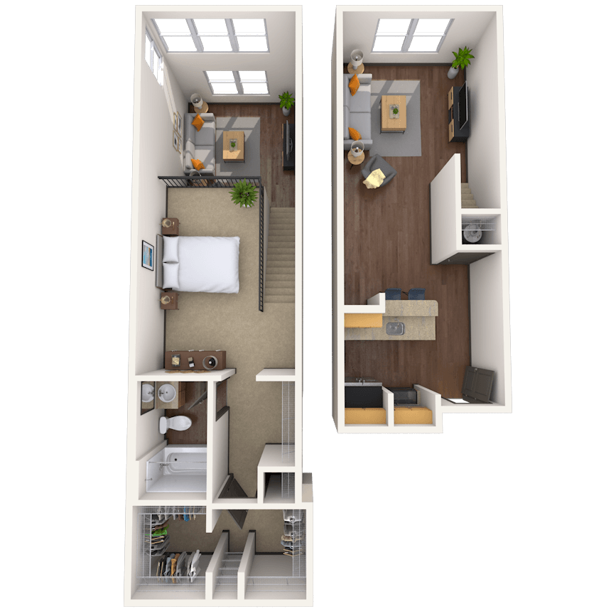 Floorplan image of unit 3090
