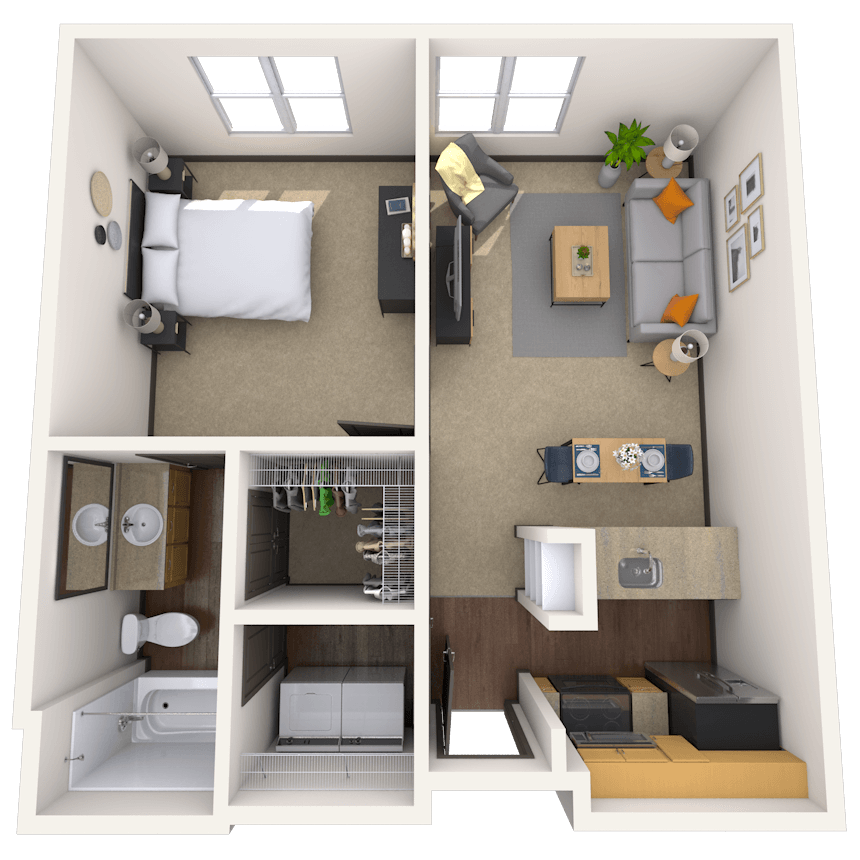 Floorplan image of unit 2013