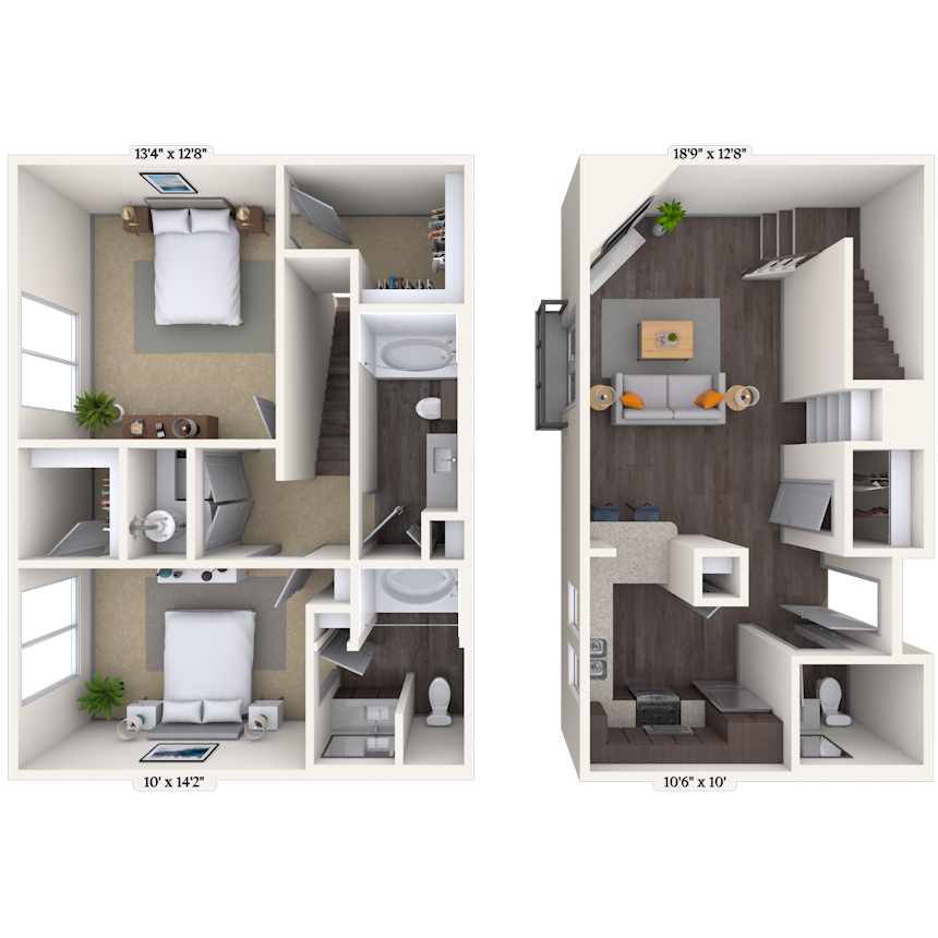 Floorplan image of unit 31019