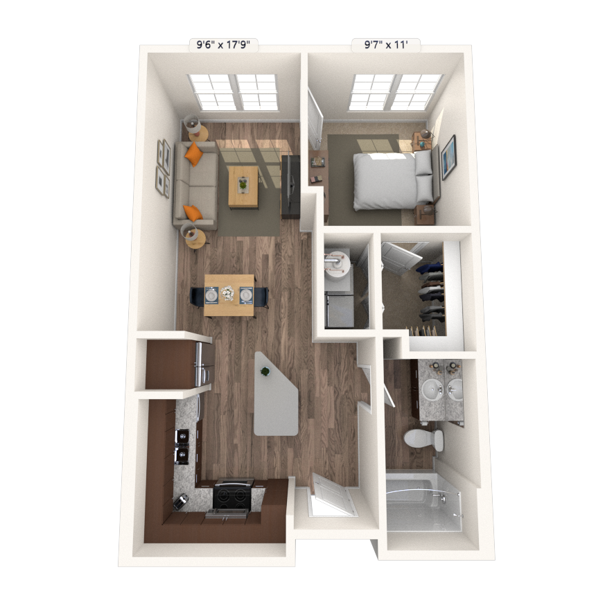 1 Bedroom Apartment – 510 Richmond Avenue #435, Houston, TX 77006