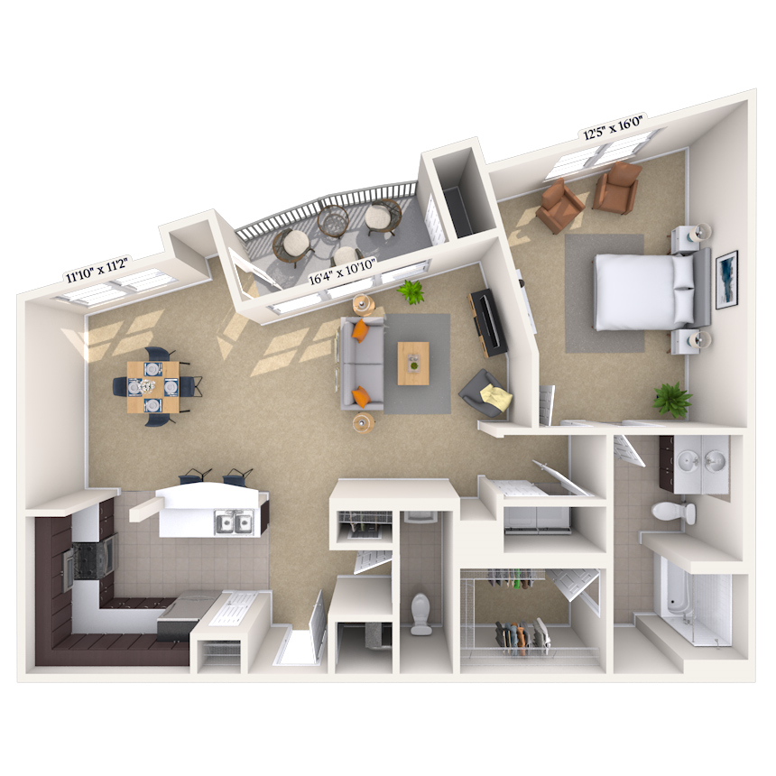 Floorplan image of unit 042336