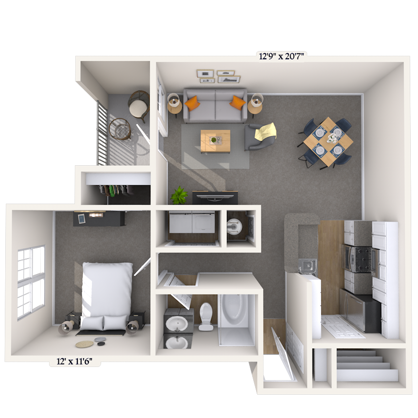 Floorplan image of unit 020227
