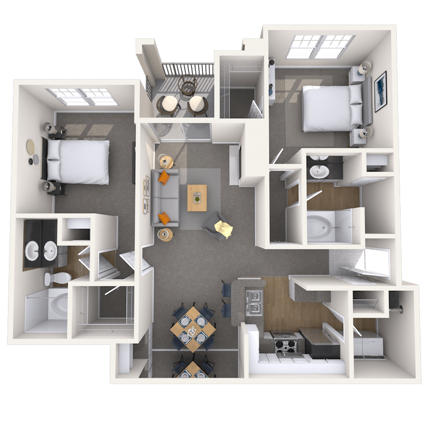 Floorplan image of unit 066406