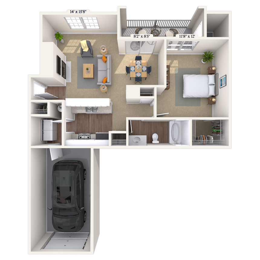 Floorplan image of unit 050526
