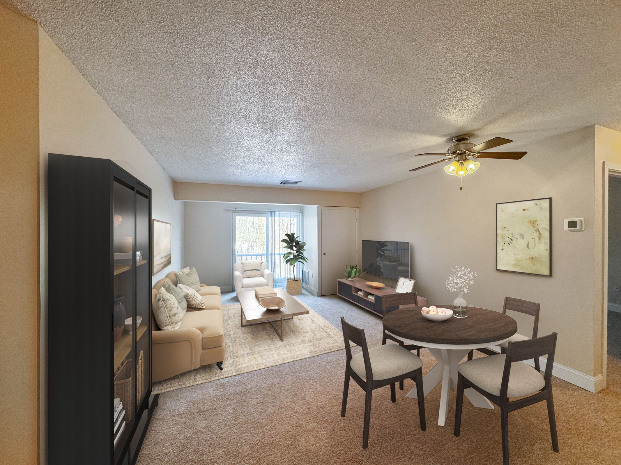 The Hancock - Living and Dining