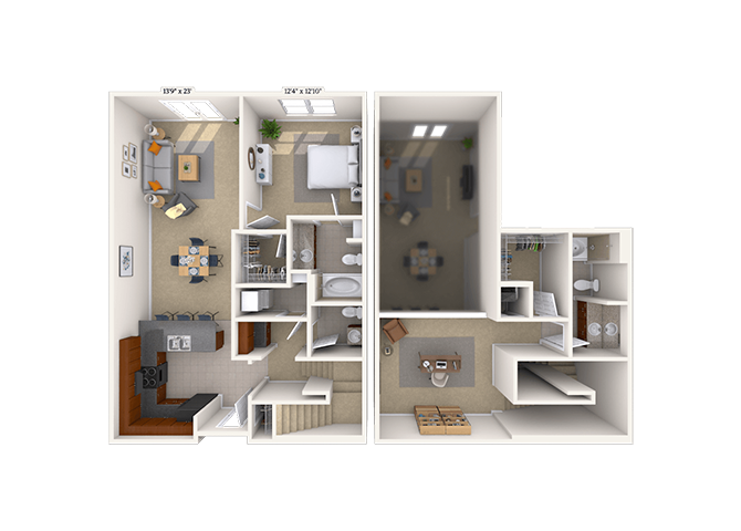 Floorplan image of unit 05-5515