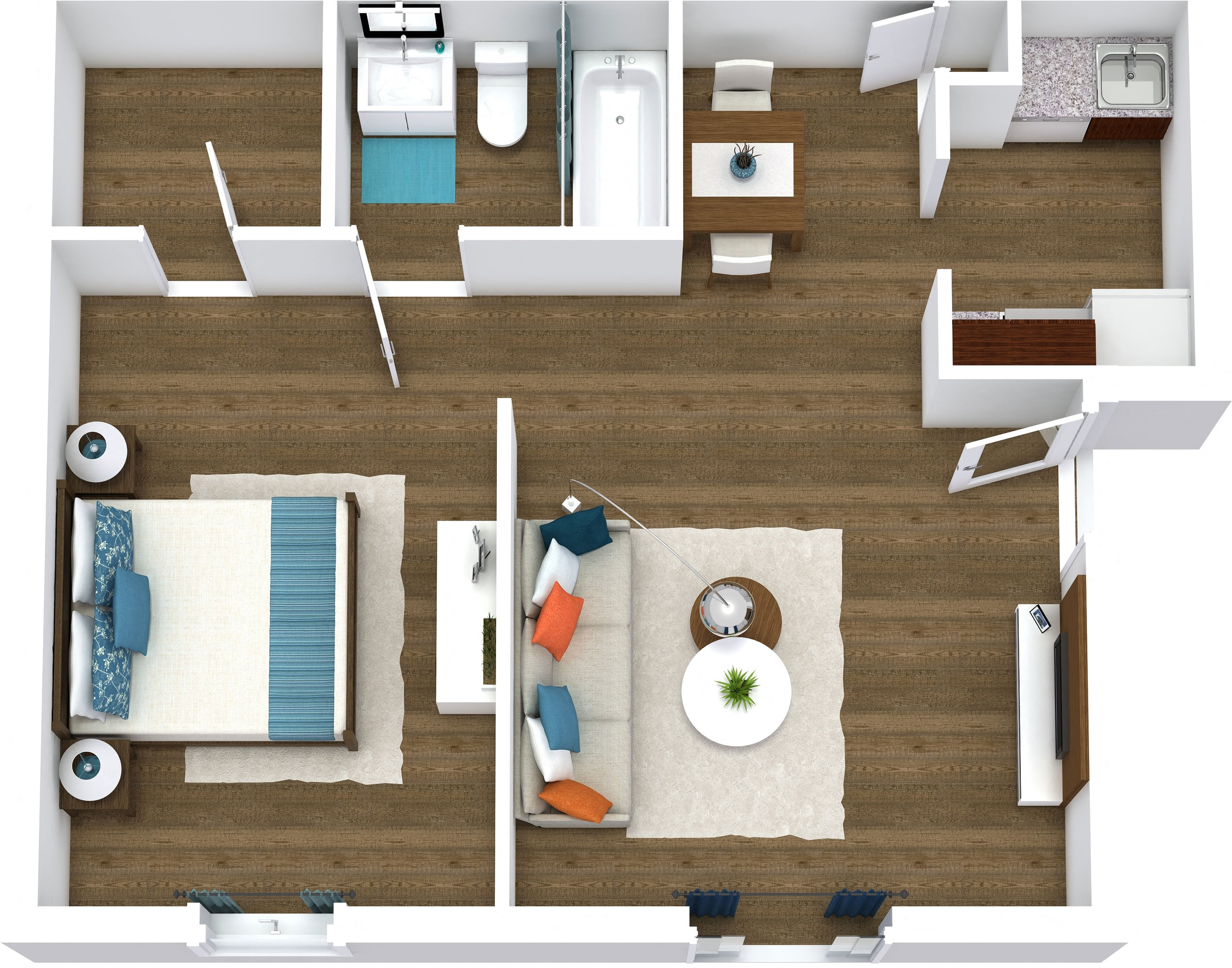 Sedona Apartments in Abilene TX Studio