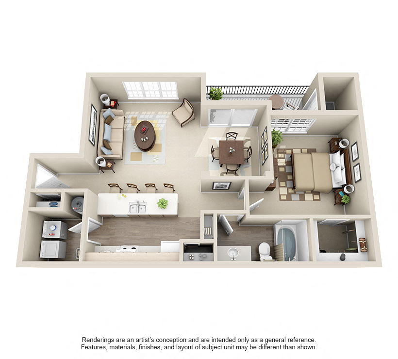 One, Two, Three and Four Bedroom Apartments in Oklahoma City