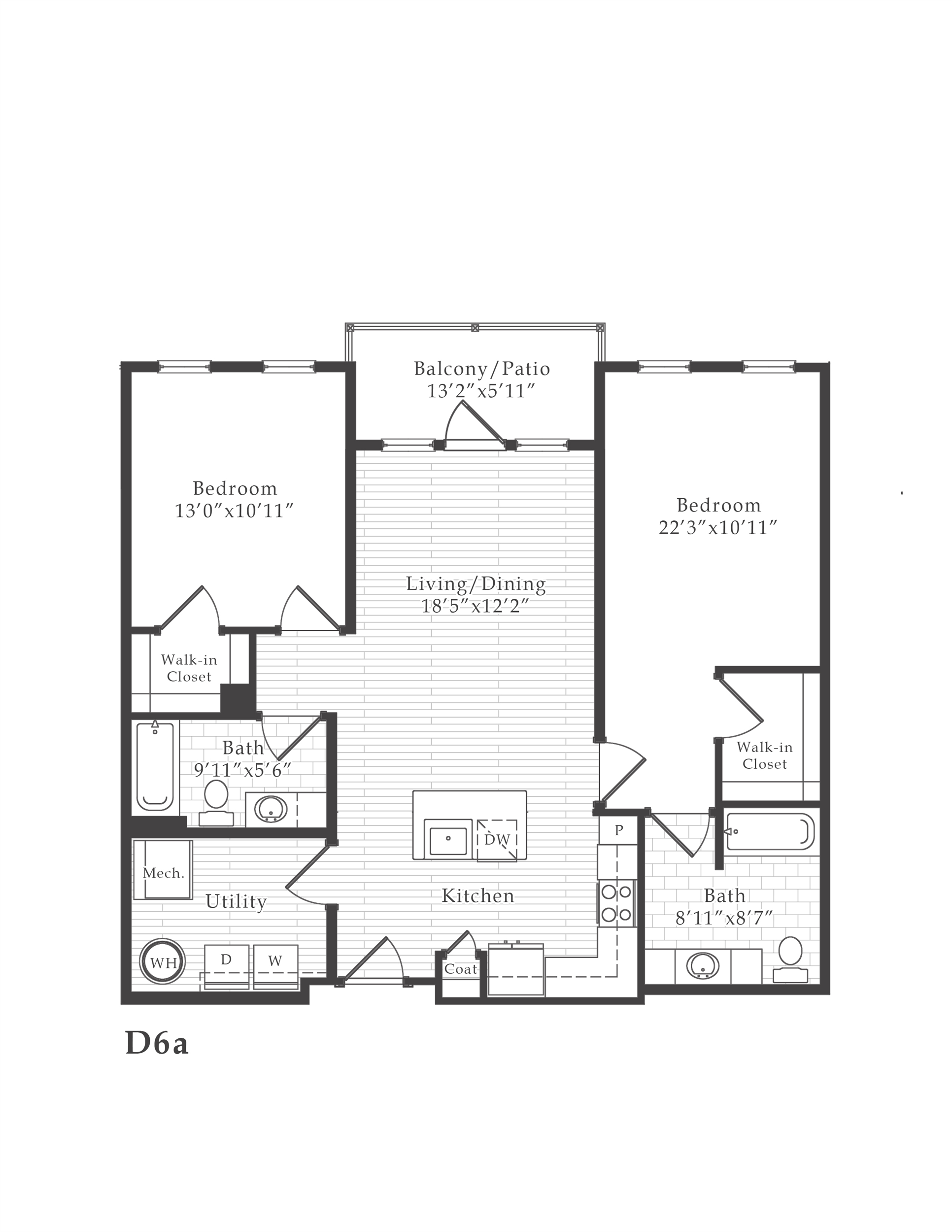 Apartment Floor Plans Spacious Apartments The Vine