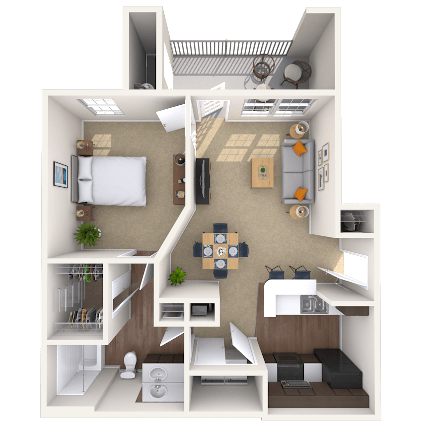 Floorplan image of unit 1010104