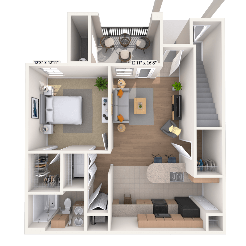 Floorplan image of unit 0112103