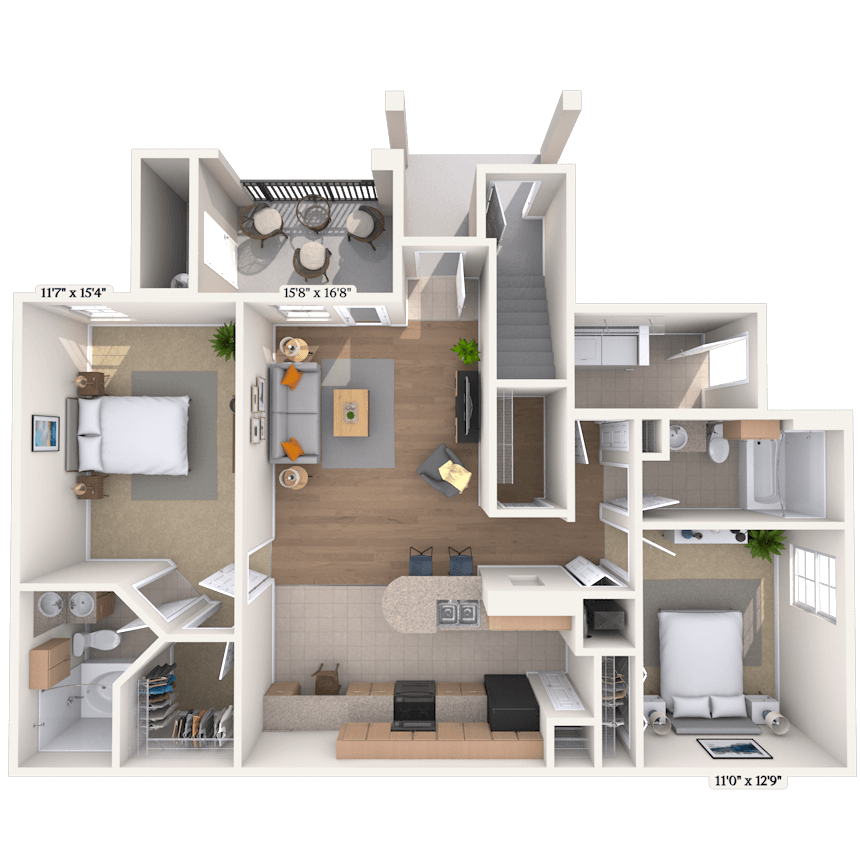 Floorplan image of unit 0111101