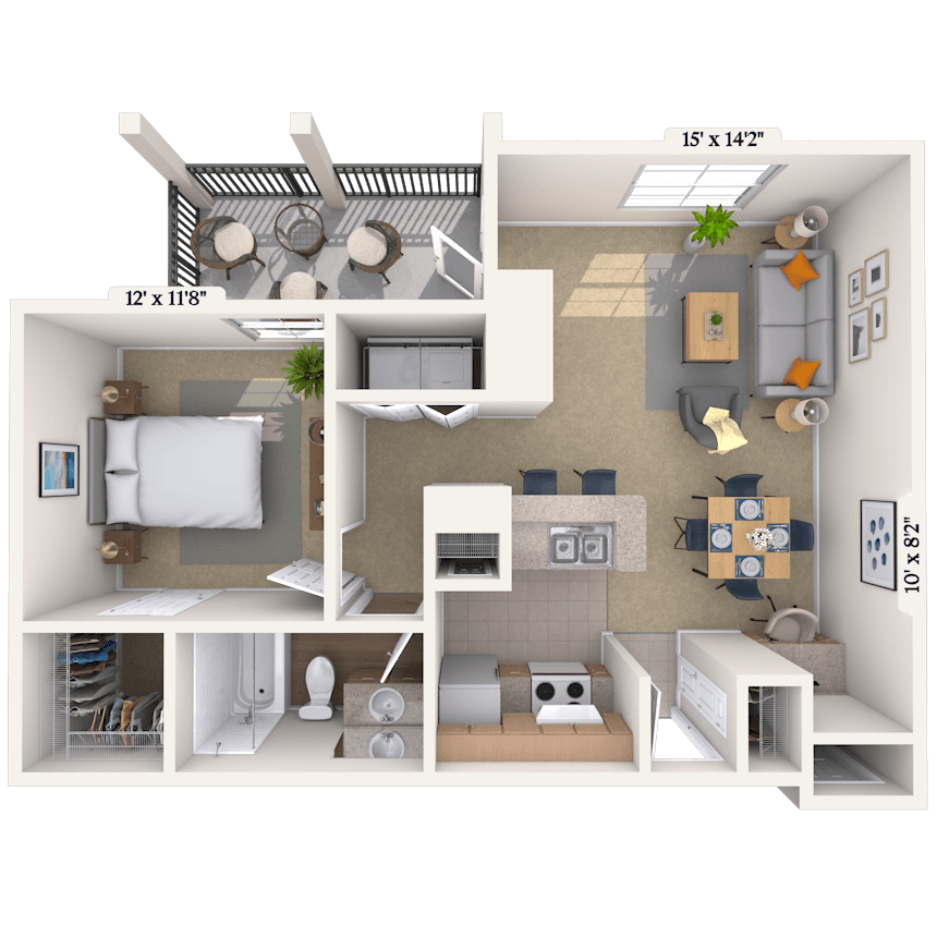 Floorplan image of unit 06302