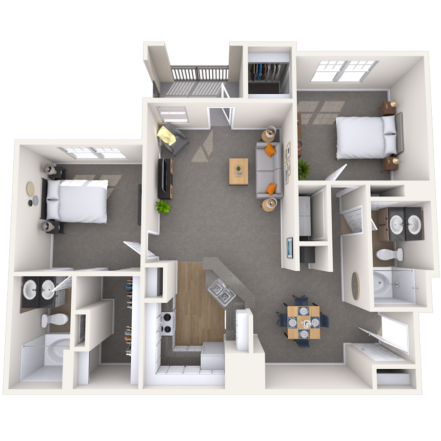 Floorplan image of unit 1111203