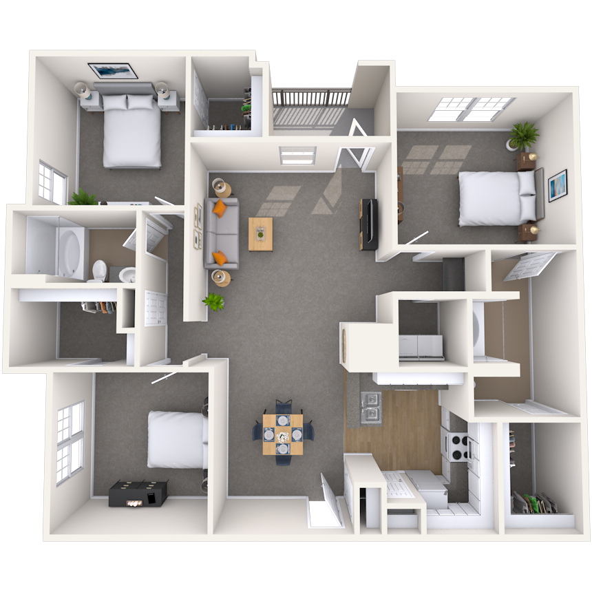 Floorplan image of unit 1212306