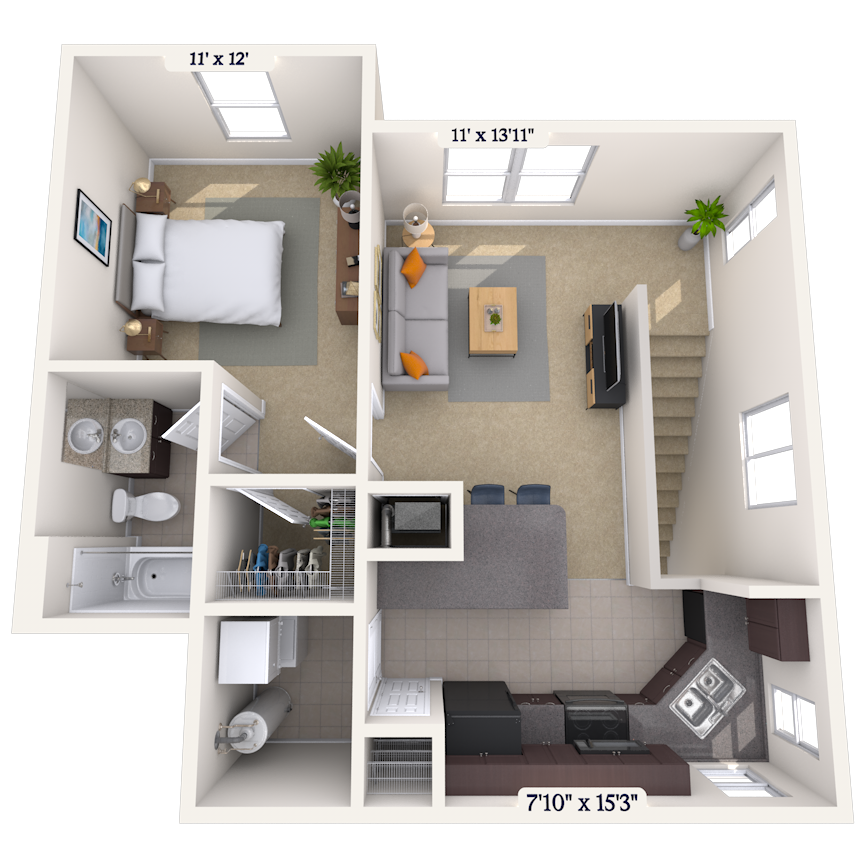 Floorplan image of unit 0707207