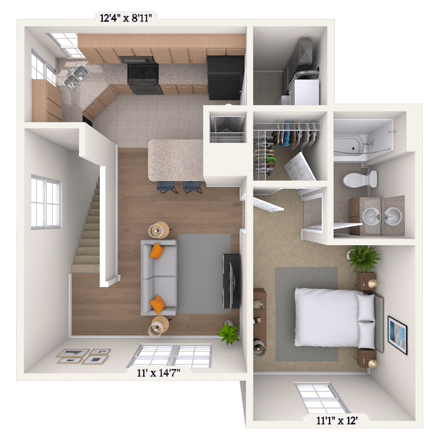 Floorplan image of unit 0117211