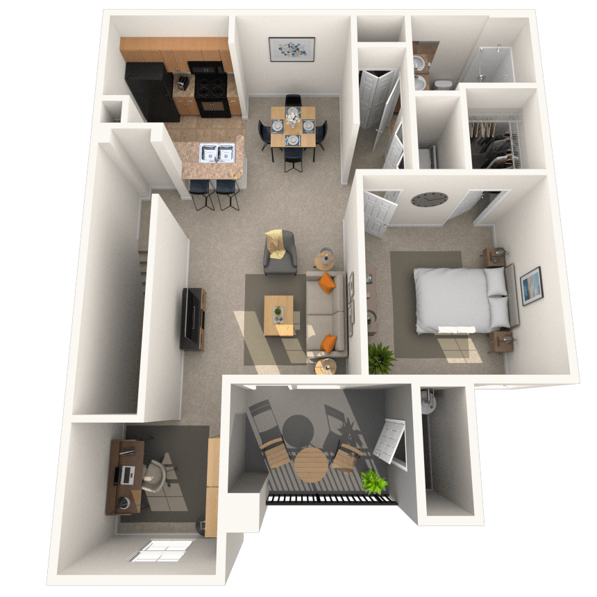 Floorplan image of unit 0128204