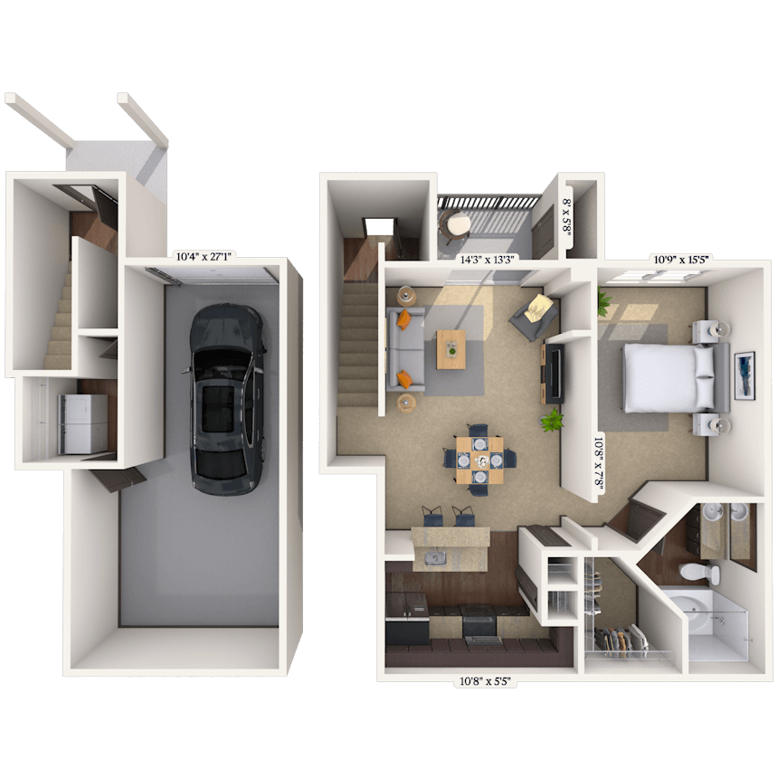 Floorplan image of unit 002000