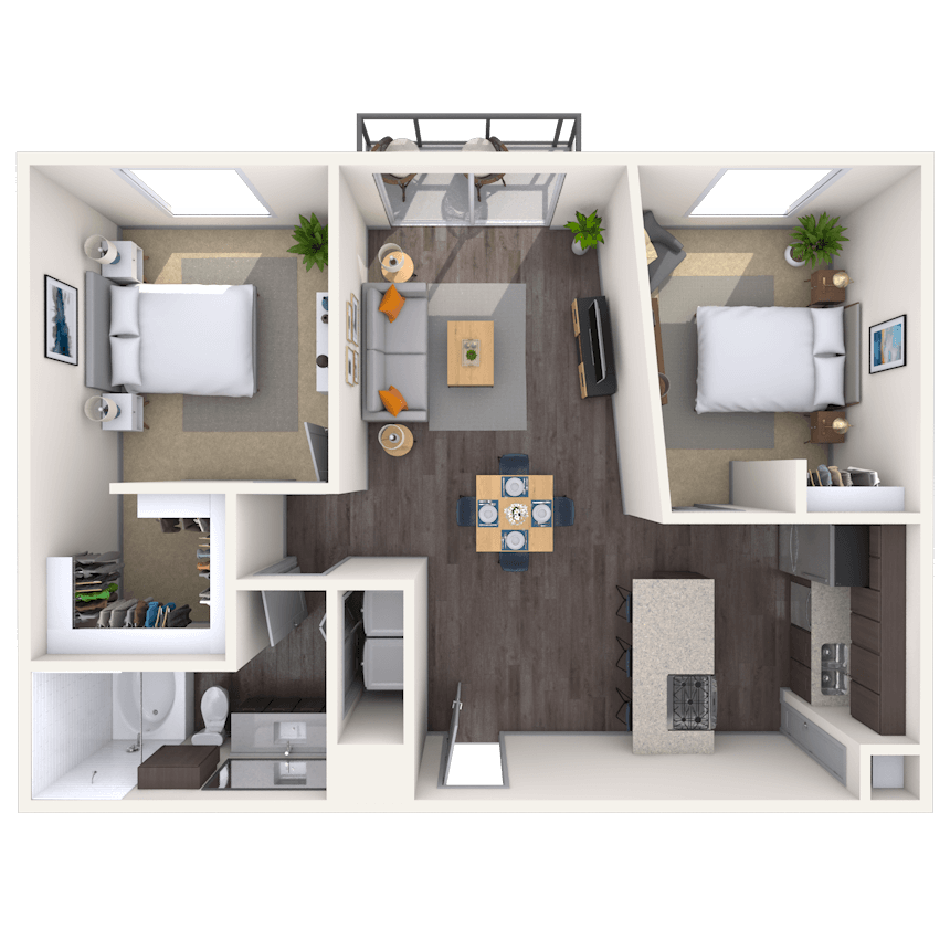 Floorplan image of unit 13098