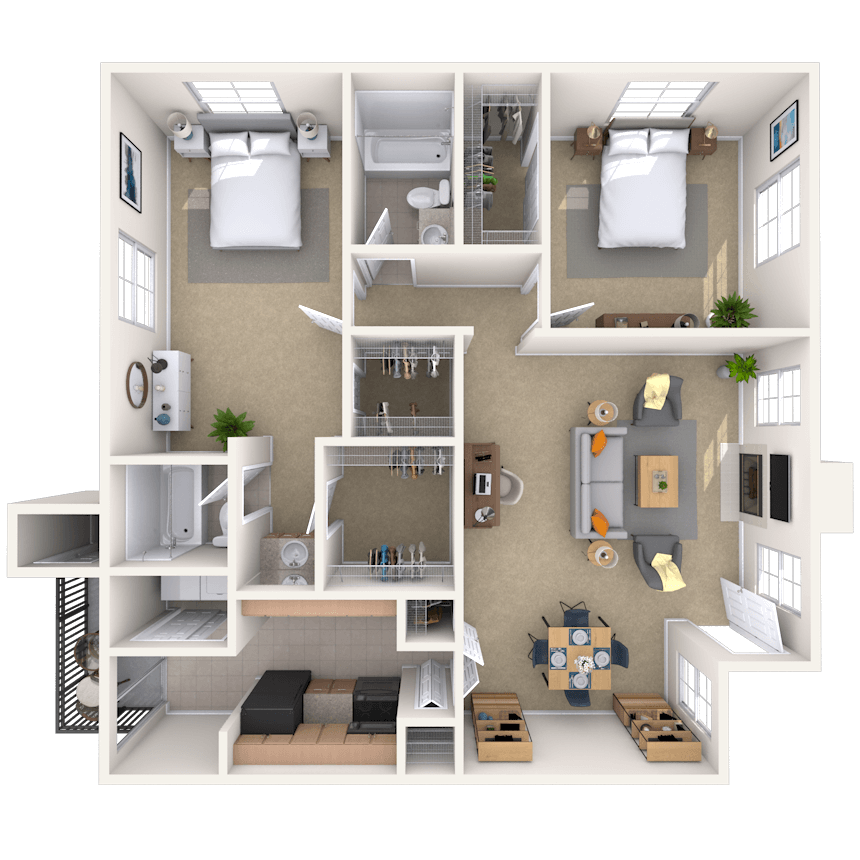 Floorplan image of unit 012202