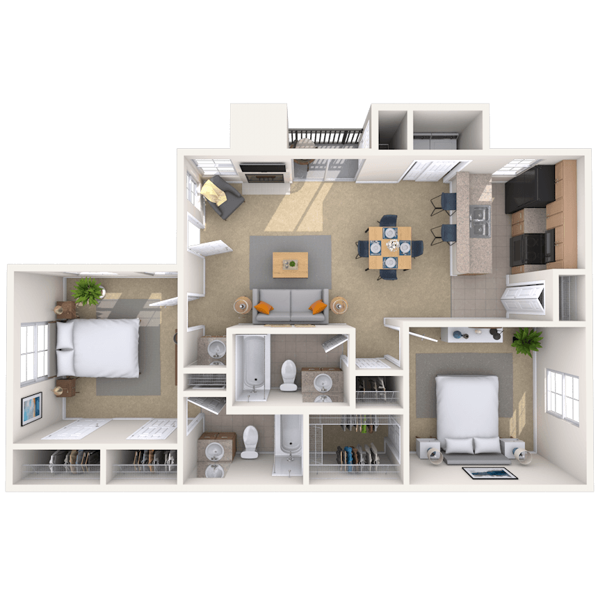 Floorplan image of unit 0118101