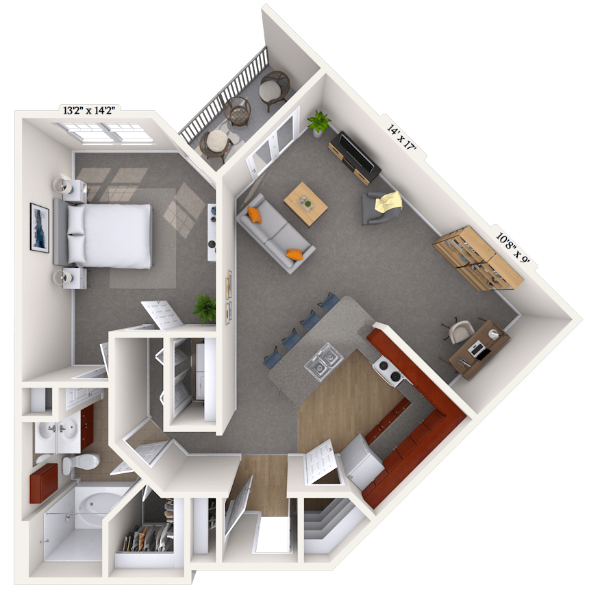 Floorplan image of unit 011206