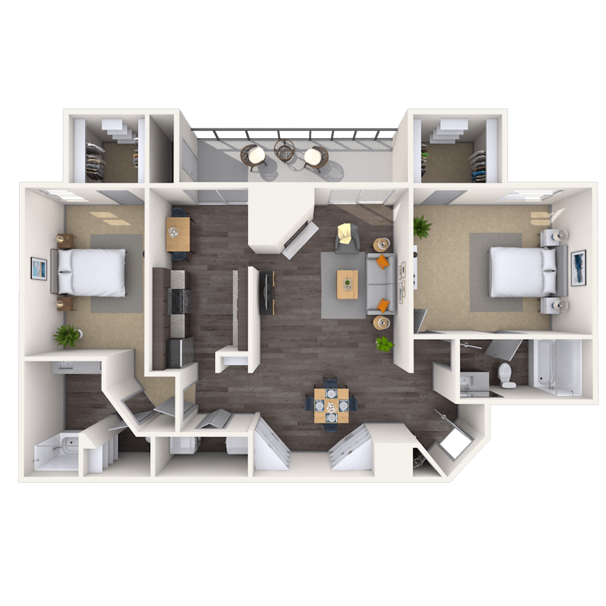 Floorplan image of unit 05516