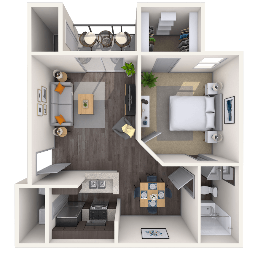Floorplan image of unit 03326