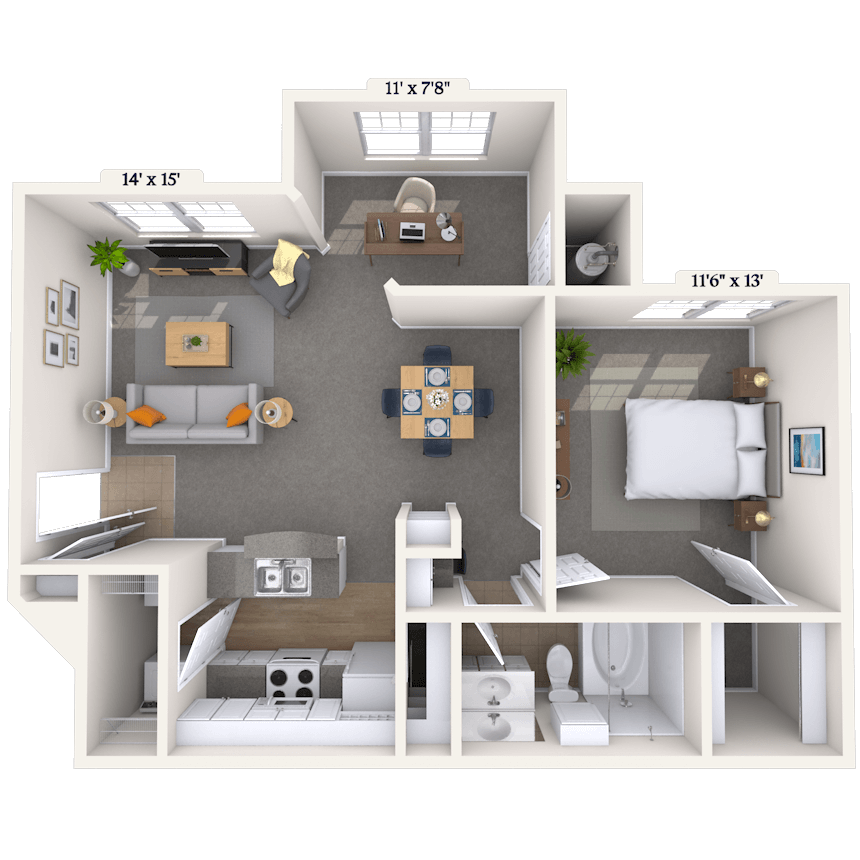 Floorplan image of unit 181822