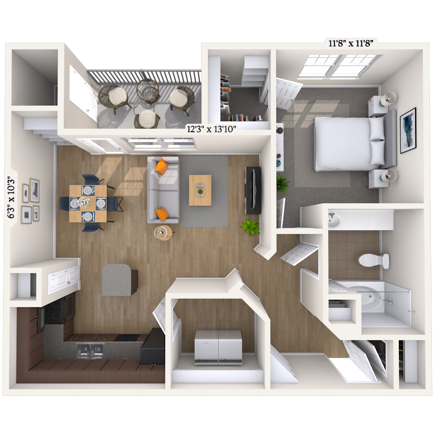 Floorplan image of unit 050524