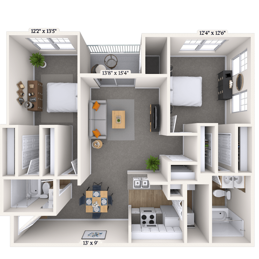 Floorplan image of unit 1919306