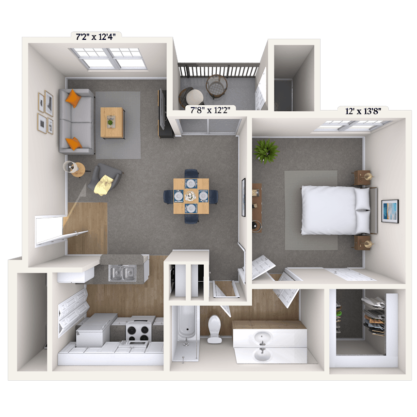 Floorplan image of unit 1616303