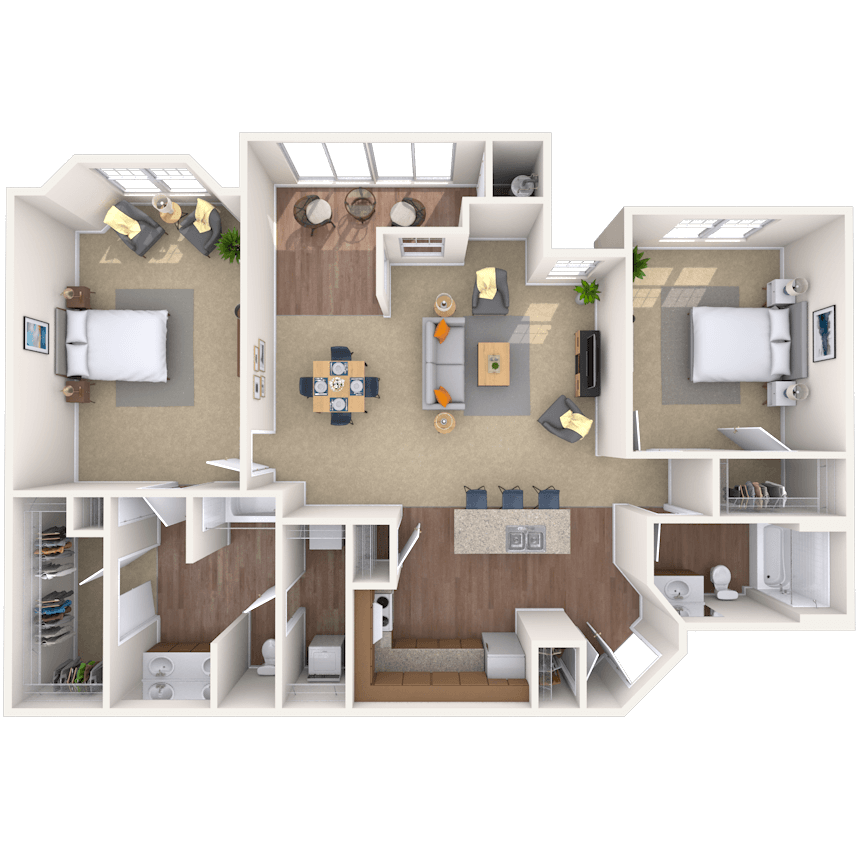 Floorplan image of unit 01324