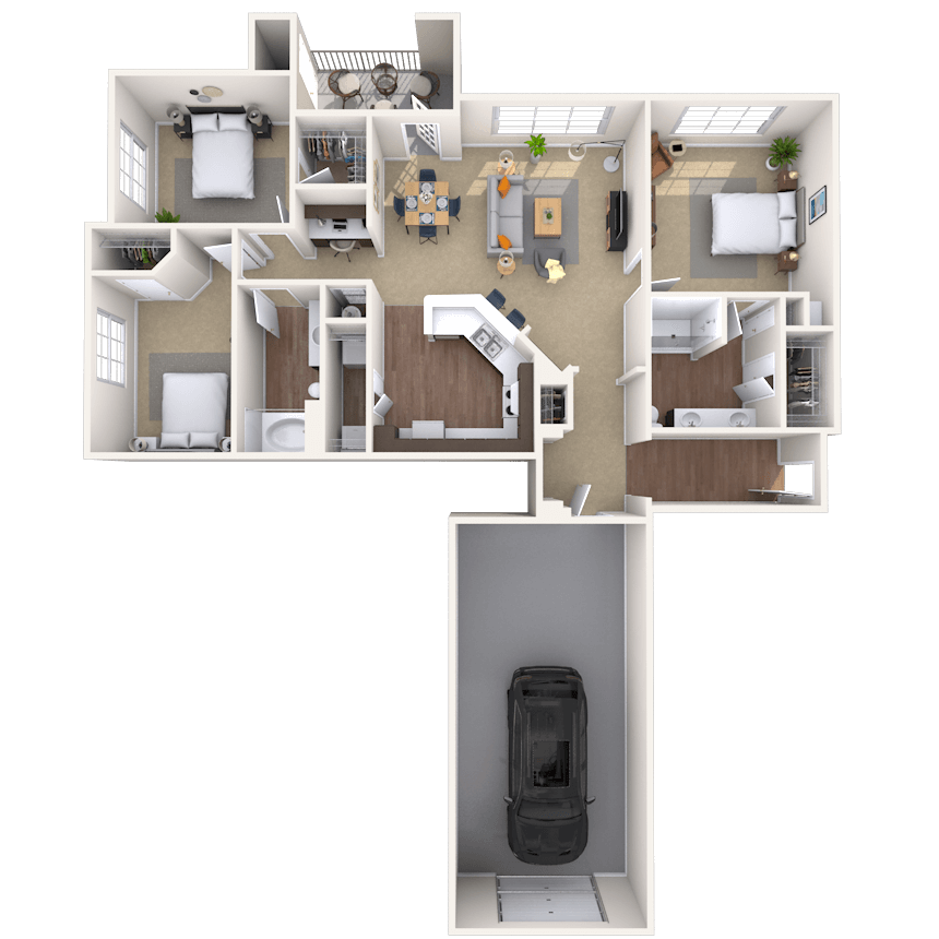 Floorplan image of unit 09108