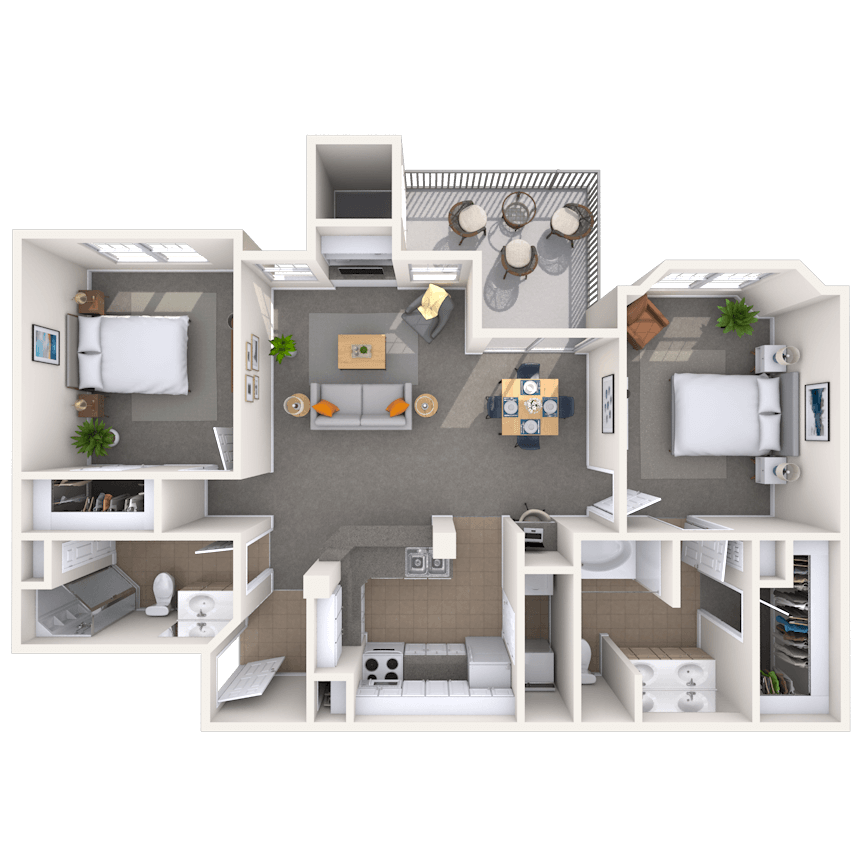 Floorplan image of unit 111128