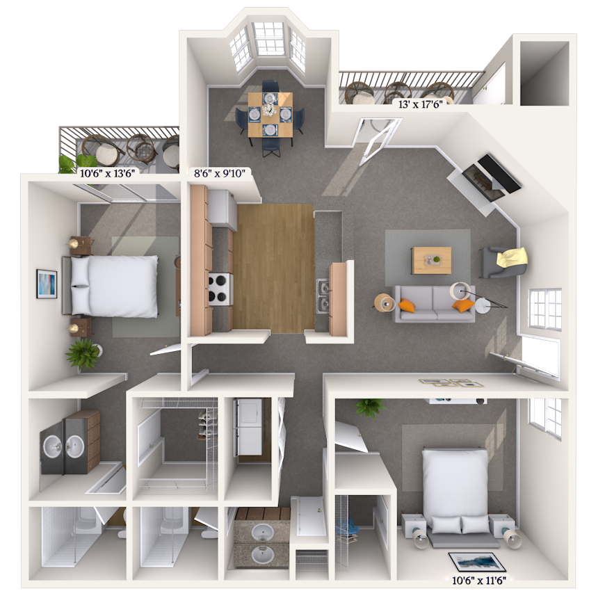 Floorplan image of unit 080811