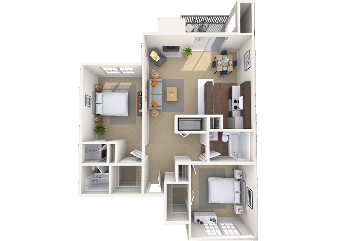 Floorplan image of unit 010106