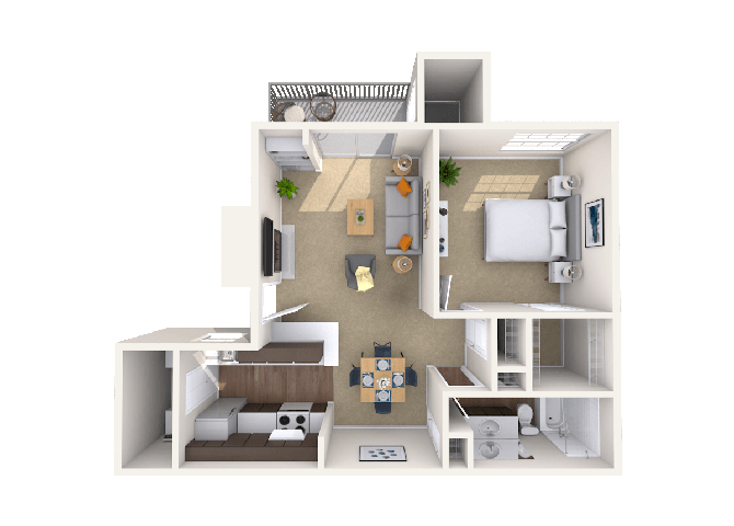Floorplan image of unit 030308