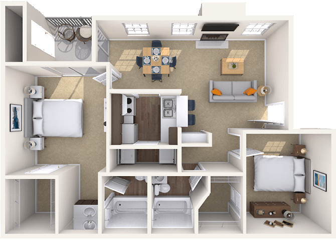 Floorplan image of unit 050512