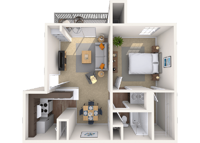 Floorplan image of unit 090906