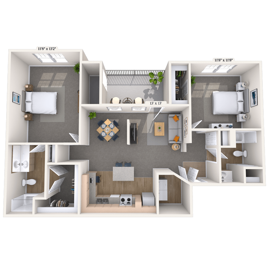 Floorplan image of unit 06636