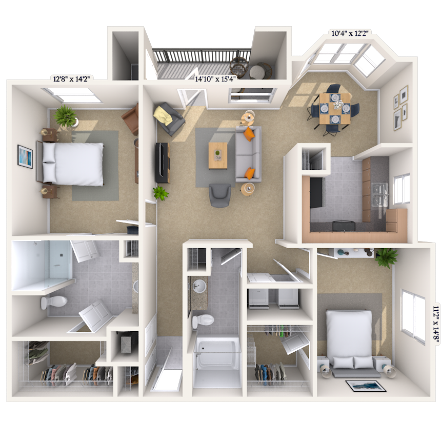 Floorplan image of unit 0101201