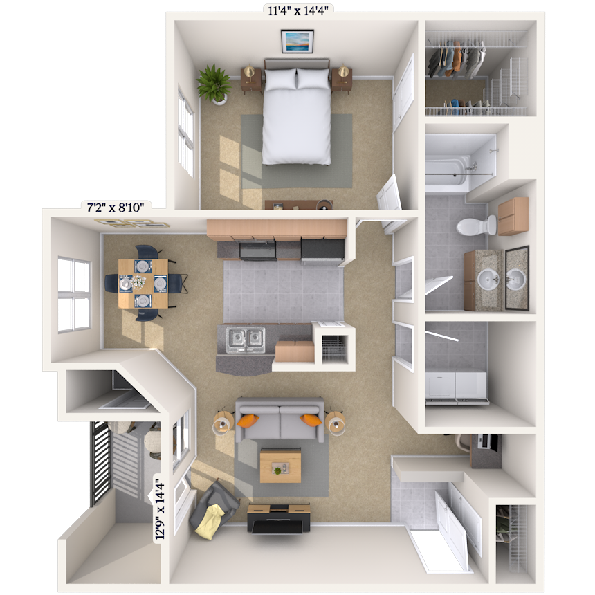 Floorplan image of unit 0101210