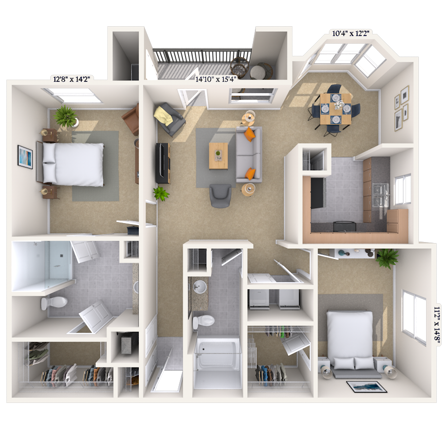 Floorplan image of unit 0303311