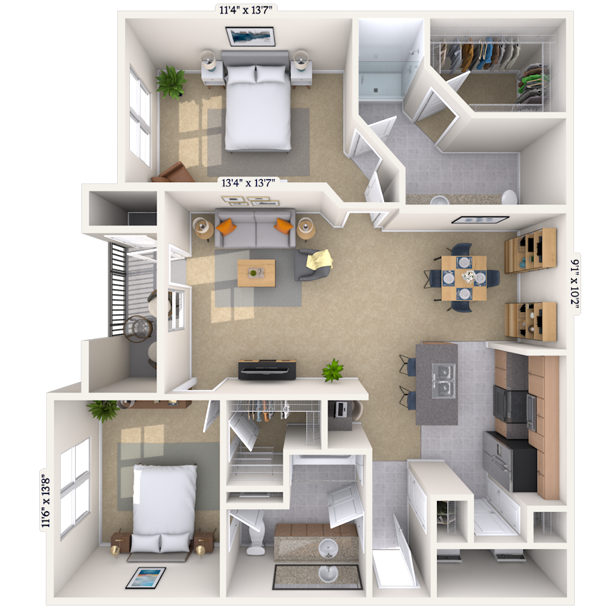 Floorplan image of unit 0808304